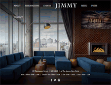 Tablet Screenshot of jimmysoho.com